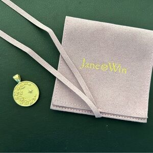 Jane Win x House of Harris Joy small pendant coin